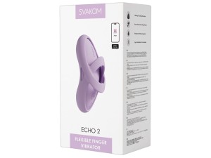 SVAKOM - Echo 2 Fingervibrator Pink
