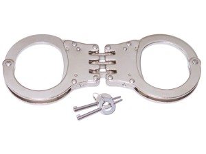 Double Lock Gelenk-Handschellen Carbonstahl