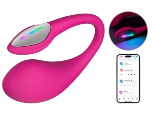 Lovense Lush 4 - App-Vibrator mit LED & G-Punkt Power
