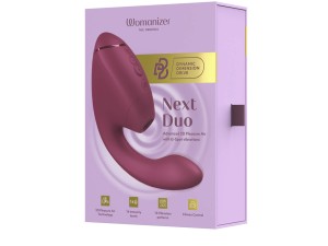 Womanizer Next Duo - 3D Pleasure Air Stimulator Dusky Pink