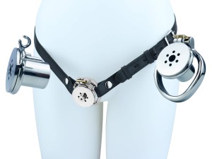 Boot Camp V3 Ultimate - Negativer Edelstahl Peniskäfig