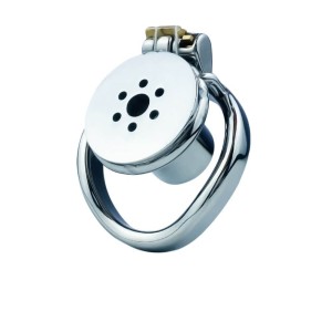 Boot Camp V3 Ultimate - Negativer Edelstahl Peniskäfig 40mm