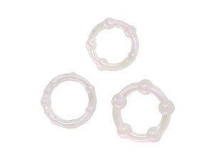 NS Noveltis Fantasia Intensity Rings Pearl 3tlg.