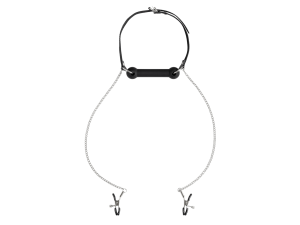 Virgite Nippelklemmen mit Beißknebel