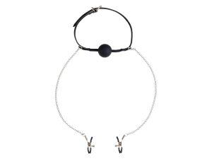 Virgite Nippelklemmen mit Ball Knebel