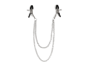 Virgite Nippelklemmen mit zwei Ketten