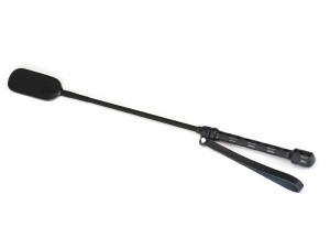 Liebe Seele - Black Bond Leather Riding Crop
