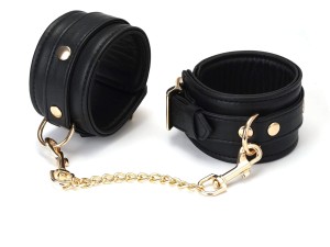 Liebe Seele - Dark Secret Leder-Fußfesseln