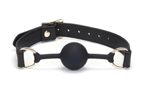 Liebe Seele - Dark Secret Leather Ball Gag