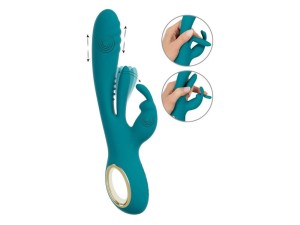 Sweet Smile Rabbit Vibrator with Thrust Function and G-Spot Stimulation