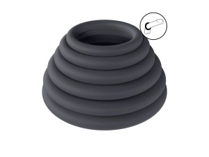 Levelz Silikon Cockring Set - 6er Penisringe
