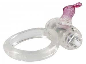 Little Rabbit Pink Penisring mit Vibrator