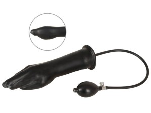 LateX Latex-Pumpdildo in Handform