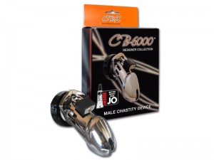 CB-X CB-6000 chrome Peniskäfig aus Kunststoff