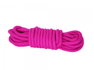 5m Bondage-Seil Baumwolle Pink