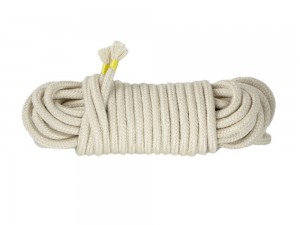 10m Bondage-Seil Baumwolle beige