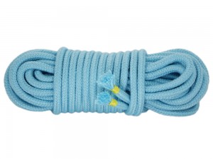 10m Bondage-Seil Baumwolle Babyblau