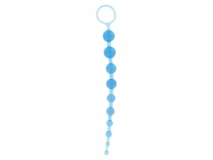 Thai Toy Beads Analstrang blau 30cm