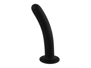 Analdildo mit abgerundeter Spitze schwarz