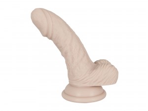 Silikon Dildo mit Stand-Saugfuß Gr. S 14 cm