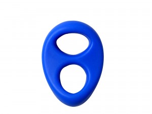 Dream Toys Lit-Up 2-Loch Power-Penisring blau