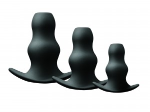 Renegade Peeker Kit schwarz Tunnelplug 3er Set