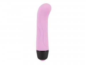 G-Punkt-Vibrator mit Reizrillen am Schaft 12 cm