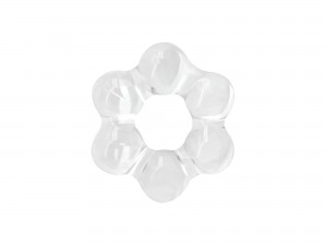 Renegade Spinner Ring transparent