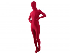 Zentai Suit Ganzkörperanzug rot Gr. S, M, L und XL