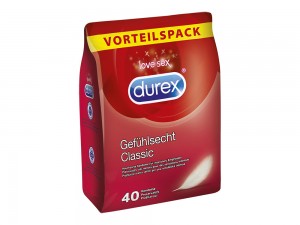 Durex Gefühlsecht Classic 40er Kondome