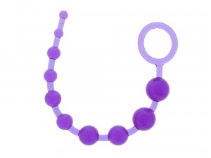 Dream Toys Pleasure Beads Analstrang lila 32 cm