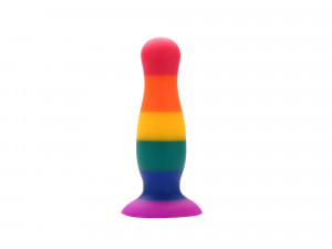 Dream Toys Colourful Love Anal plug Pride medium 12 cm