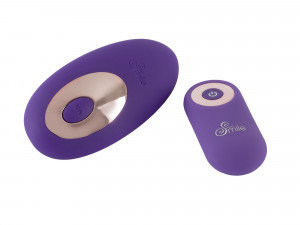 Sweet Smile Auflegevibrator mit 10 Vibrationsmodi und Fernbedienung