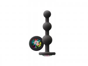NS Novelties Glams ripple Plug schwarz