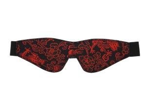 Blaze Deluxe Augenbinde schwarz-rot