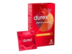 Durex Gefühlsecht XXL Kondome 8er