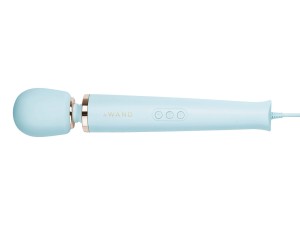 Le Wand Powerful Plug-In Sky Blue Vibrating Massager