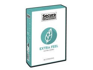 Secura Extra Feel dünne Kondome 48er