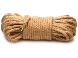 Master Series Jute-Bondageseil geflochten 15 Meter