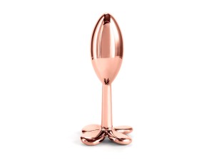 NS Novelties Rear Assets Clover Analplug rosegold