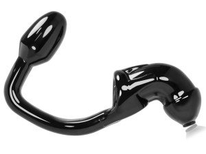 Oxballs Tailpipe - Chastity Cocklock mit Buttplug Black