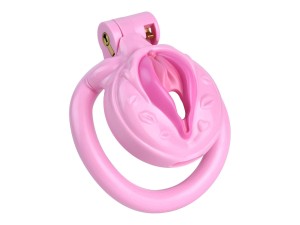 Sissy Cage Pink - Der ultimative Peniskäfig inkl. 4 Ringe