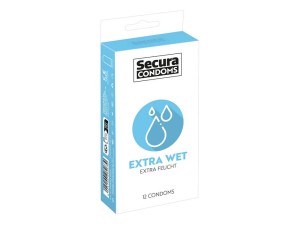 Secura Extra Wet feuchte Kondome 12er