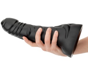 BUTTR Black Hawk - Gebogener XL Anal Dildo