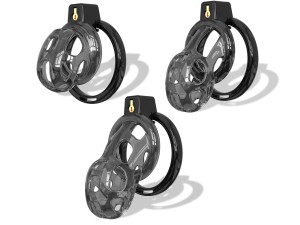 CellMate - Gladiator Soft Chastity Cage - inkl. 6 Ringe