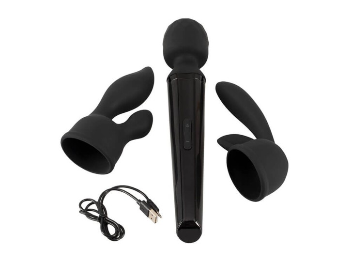 You2Toys Wand Vibrator mit 2 Aufsätzen 31 cm