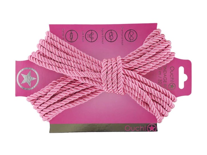 Ouch! Bondage Rope 10m Pink