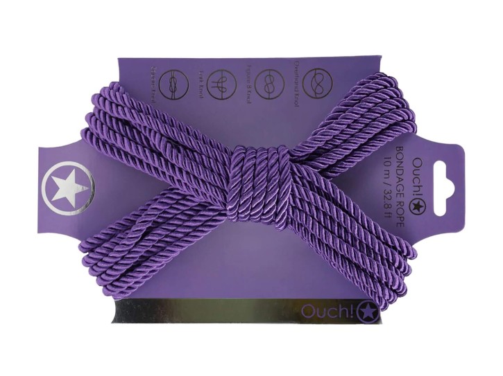 Ouch! Bondage Rope 10m Lila