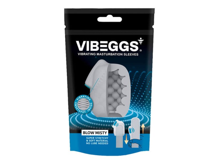 Vibeggs Vibrating Masturbation Sleeve Blow Misty