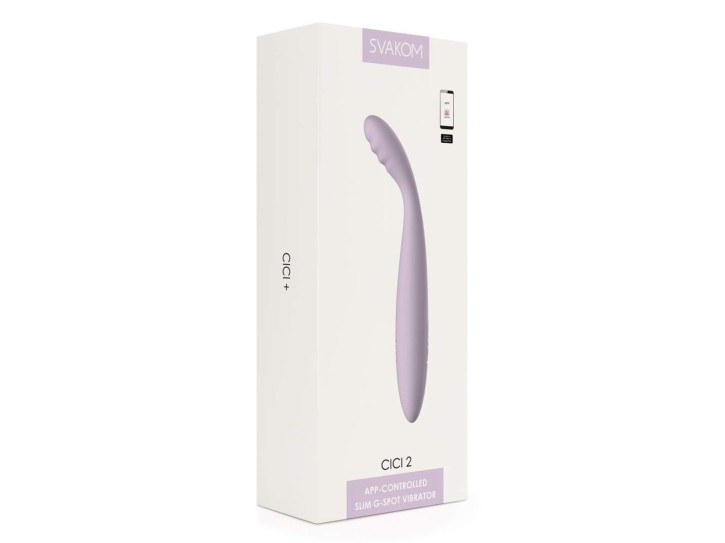 SVAKOM - Cici 2 App-Controlled Slim G-Spot Vibrator